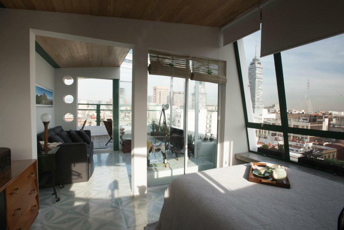 Duplex/Terraza Privada En Corazon Centro Historico Apartment Mexico City Ngoại thất bức ảnh
